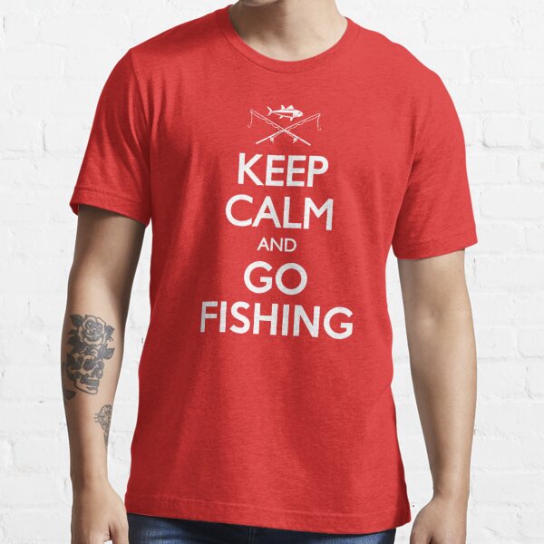 Keep Calm and Go Fishing T Shirt Kids T-Shirt for Sale by bitsnbobs