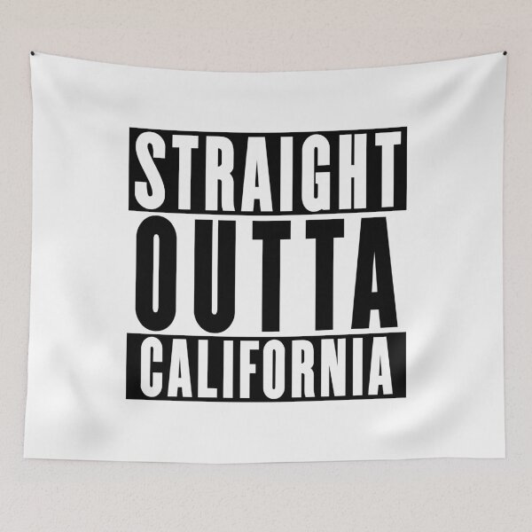 Item preview, Straight Outta California designed and sold by RandomStuffShop.