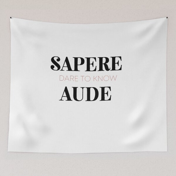 Item preview, Sapere Aude (Dare To Know) designed and sold by Sutra-Lotus-Co.