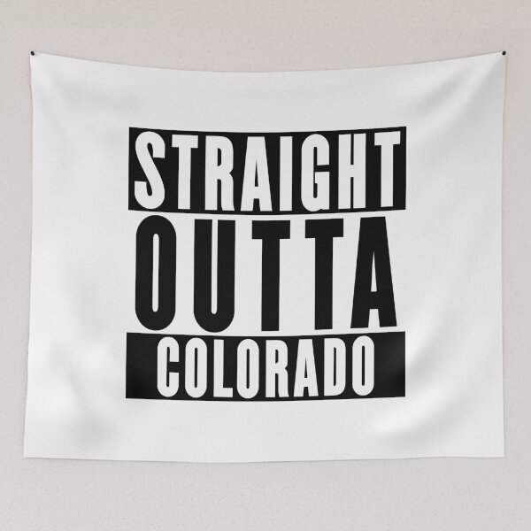 Item preview, Straight Outta Colorado designed and sold by RandomStuffShop.