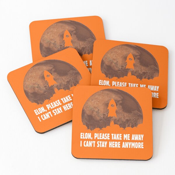 Item preview, Elon Please Take Me Away I Can't Stay Here - I'd Go Occupy Mars Design for All Tired of This Worse Year - Gift for Astronomers, Teachers, Scientists, Fans of Space, Rockets, Search for Alien Life designed and sold by WG-Factory.