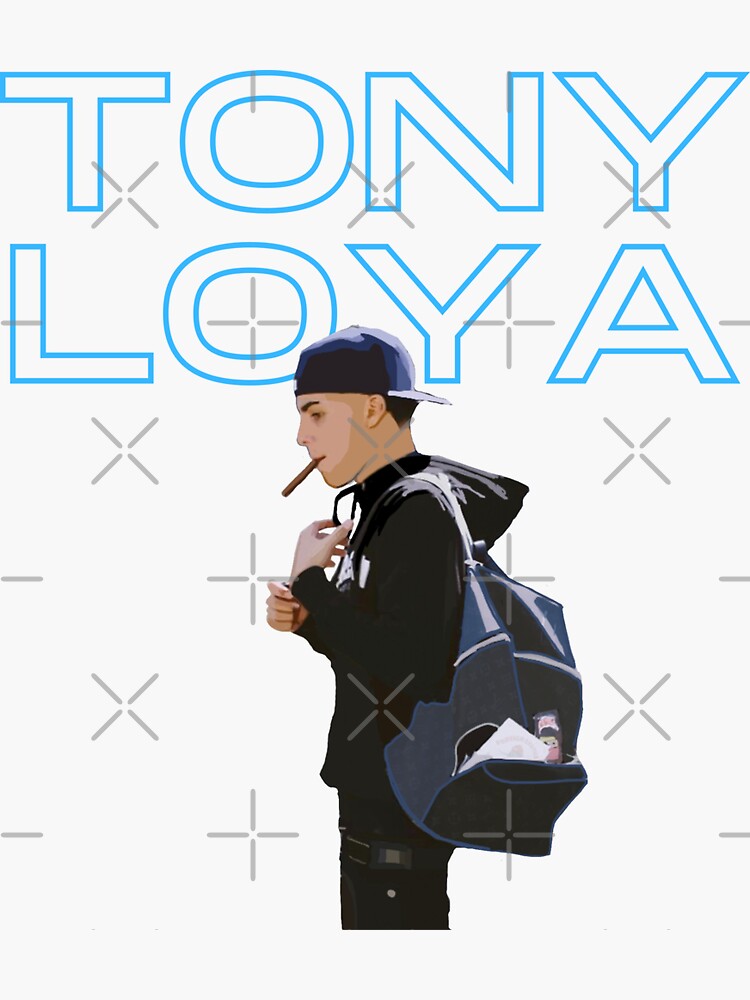 &ldquo;Tony loya " Sticker for Sale by Unshackle | Redbubble