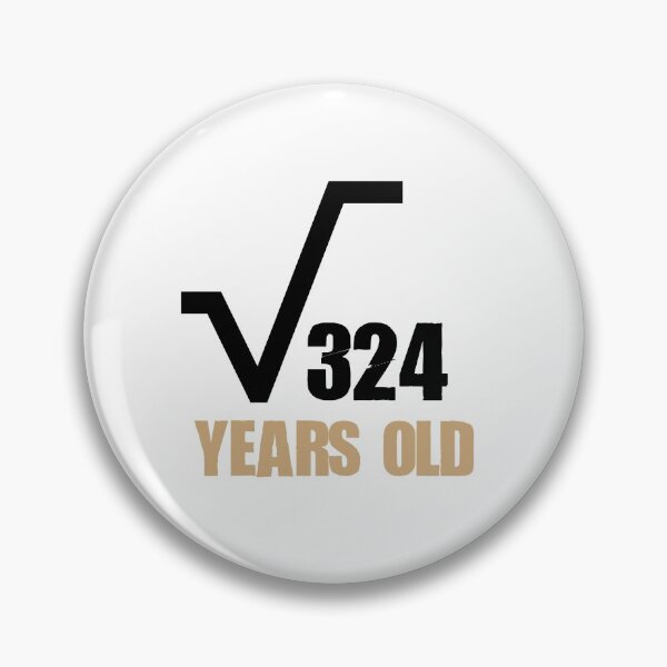 Item preview, Square Root Of 324 - 18 Years Old  designed and sold by zeg-shop.