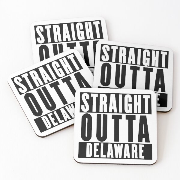 Item preview, Straight Outta Delaware designed and sold by RandomStuffShop.