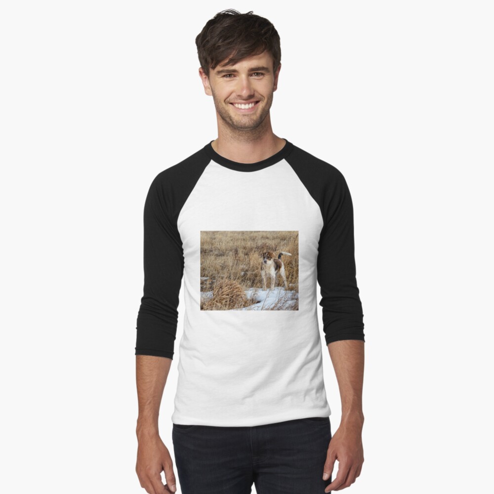 Item preview, Baseball ¾ Sleeve T-Shirt designed and sold by darren-j-mcleod.