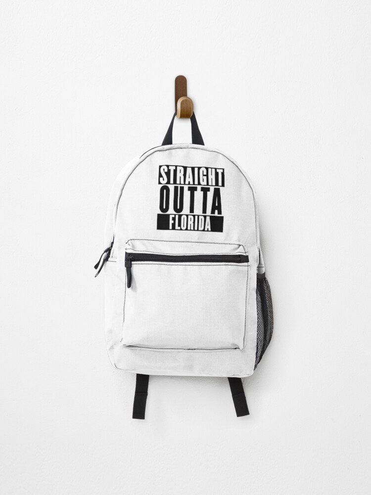 Thumbnail 1 of 3, Backpack, Straight Outta Florida designed and sold by RandomStuffShop.