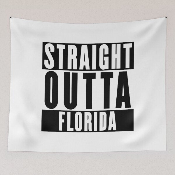 Item preview, Straight Outta Florida designed and sold by RandomStuffShop.