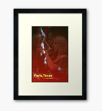 Paris, Texas Movie Poster Framed Print