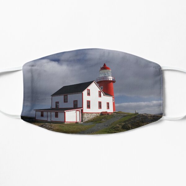 Ferryland Head Lighthouse Flat Mask