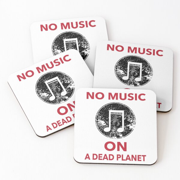 Item preview, No Music On A Dead Planet  designed and sold by cattiktoks1718.