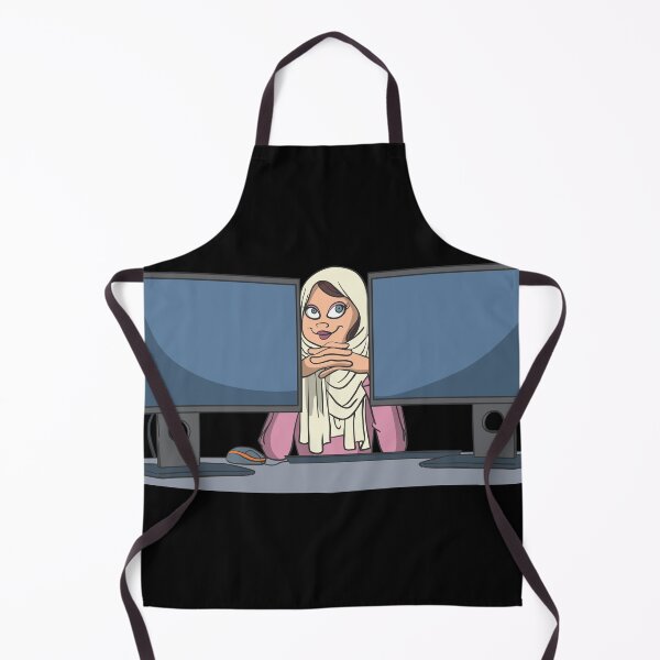 Item preview, Computer scientist woman designed and sold by Monkey Ful.