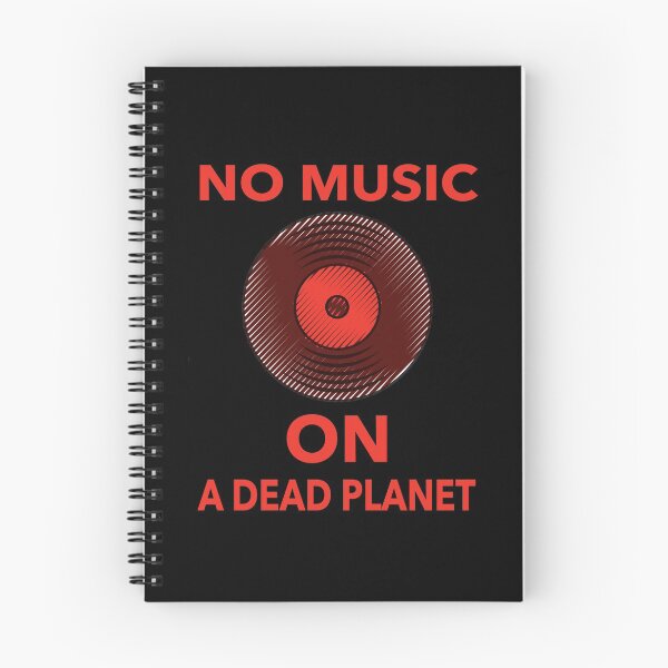 Item preview, No Music On A Dead Planet  designed and sold by cattiktoks1718.