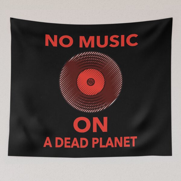 Item preview, No Music On A Dead Planet  designed and sold by cattiktoks1718.