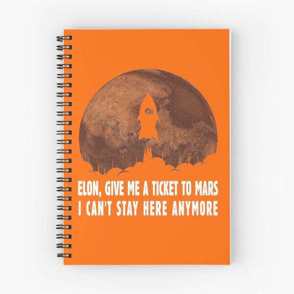 Item preview, Elon Give Me a Ticket to Mars I Can't Stay Here - I'd Go Occupy Mars Design for All Tired of This Worse Year - Gift for Astronomers, Teachers, Scientists, Fans of Space, Rockets, Search for Alien Life designed and sold by WG-Factory.