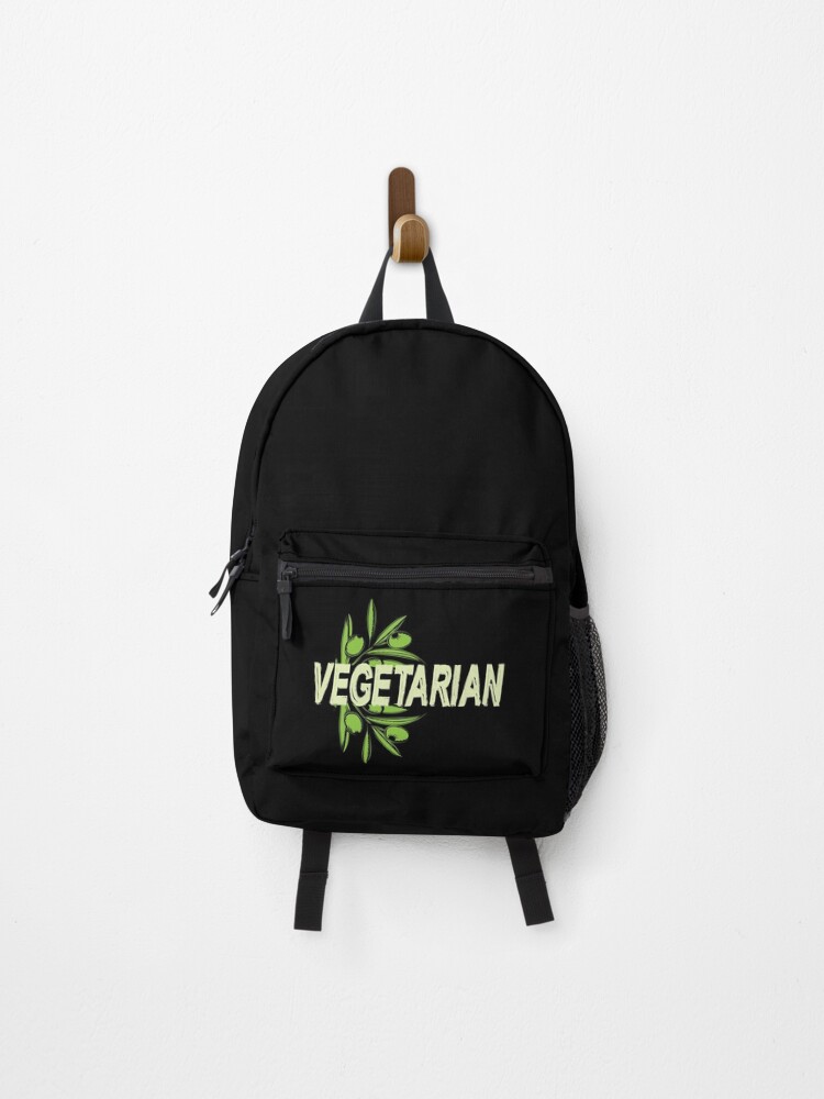 Thumbnail 1 of 3, Backpack, Vegetarian designed and sold by SmartStyle.