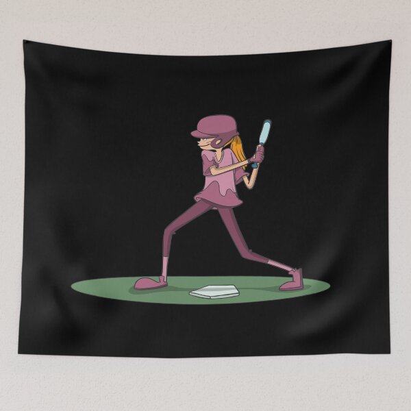 Item preview, Softball batter girl before strike designed and sold by Monkey Ful.