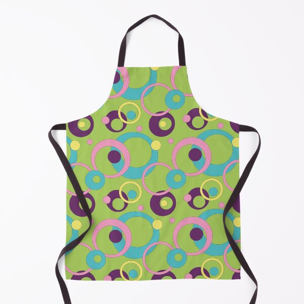 Item preview, Funky Green Circles designed and sold by Valerie Bennett.