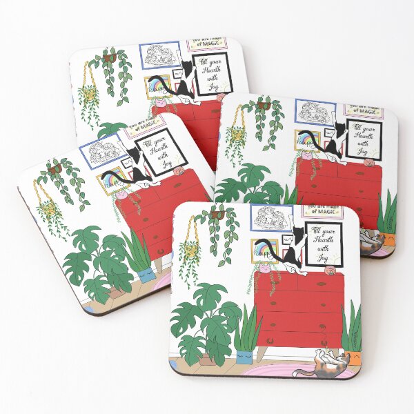 Item preview, Nino Vito Yuumi plants shelf cats room decor designed and sold by My Dreamy Nostalgia.