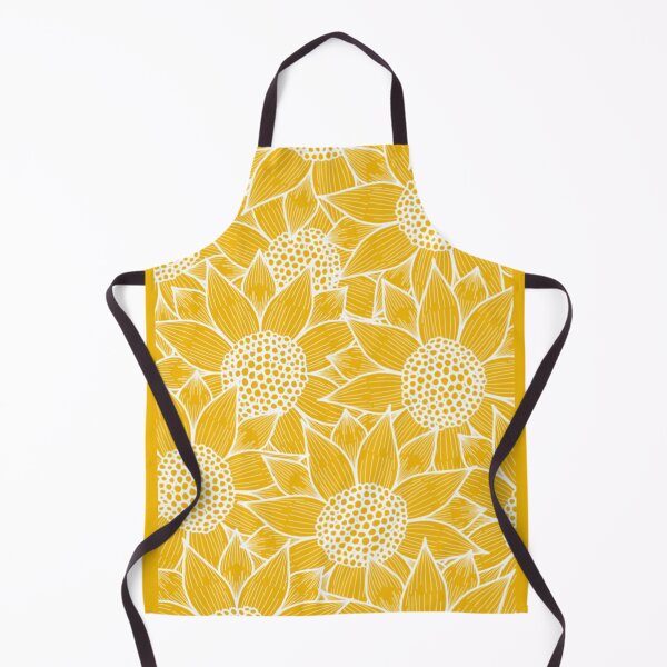 Item preview, white sunflower pattern simple designed and sold by Giulia Palazzo.