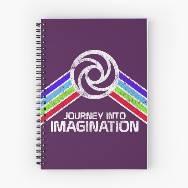 Item preview, Journey Into Imagination Distressed Logo in Vintage Retro Style designed and sold by retrocot.