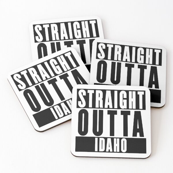 Item preview, Straight Outta Idaho designed and sold by RandomStuffShop.