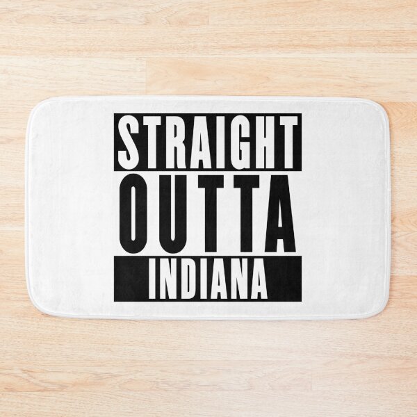 Item preview, Straight Outta Indiana designed and sold by RandomStuffShop.