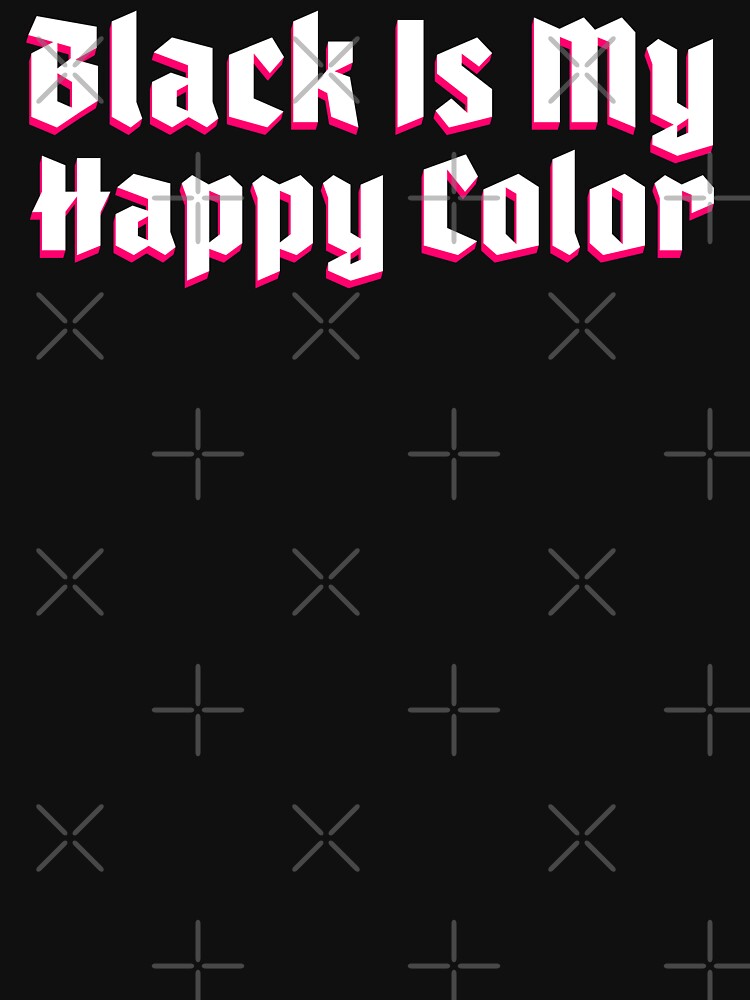 Black Is My Happy Color by RabbitLair