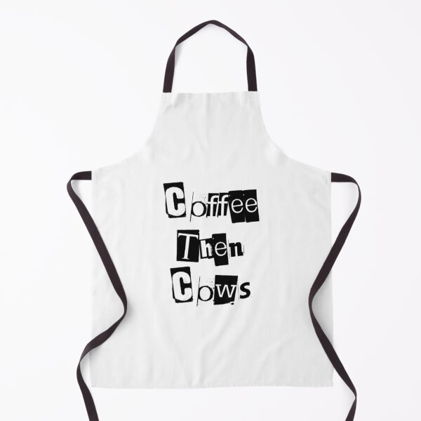 Item preview, Coffee Then Cows text print designed and sold by Sonia dutta_art.