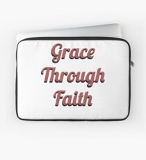 Grace Through Faith Laptop Sleeve