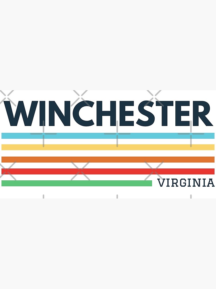 "Winchester Virginia" Poster for Sale by Taumaturgo Redbubble
