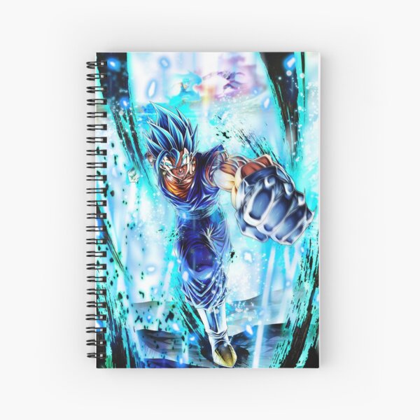 Goku super saiyan Blue by bessalius Spiral Notebook by Bessalius