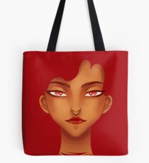 Red Eyes Tote Bag