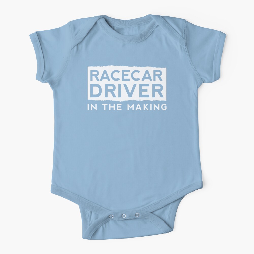 Race Car Driver in the Making Baby One-Piece