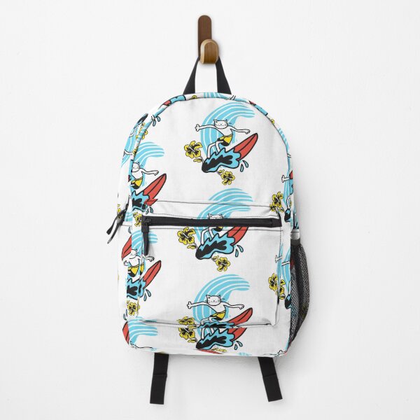 Item preview, Surfing surf cat flowers big surf  designed and sold by Tropical Blood.