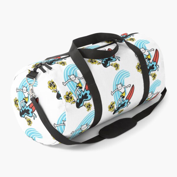 Item preview, Surfing surf cat flowers big surf  designed and sold by Tropical Blood.