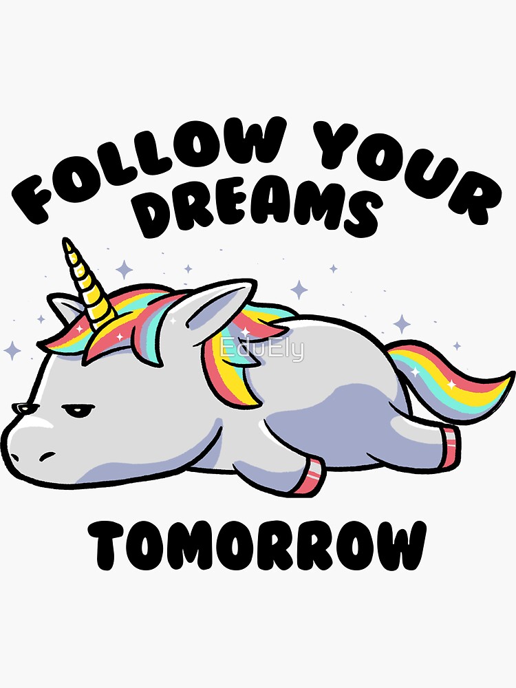 Rainbow Unicorn - Unicorn Gifts - Unicorn Gifts - Sticker