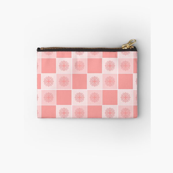 Item preview, Vintage tile pattern in apricot designed and sold by Ninaeva.