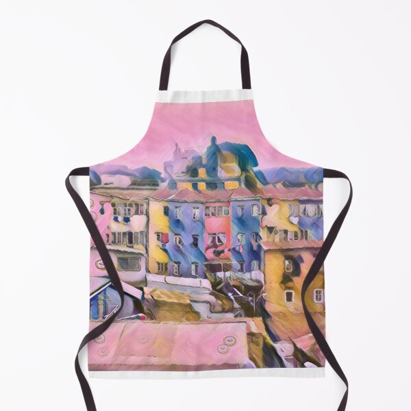 Item preview, Valparaiso Chile South America  Beautiful Colorful Buildings Painting  designed and sold by Simona Balan.