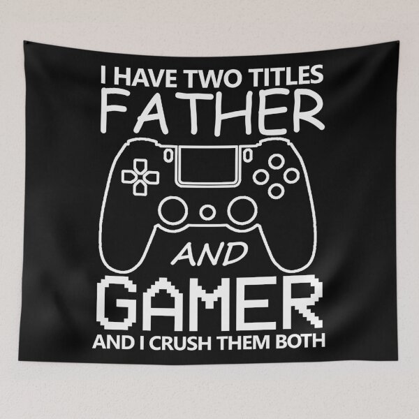 Item preview, I Have Two Titles Father And Gamer designed and sold by DannyAndCo.