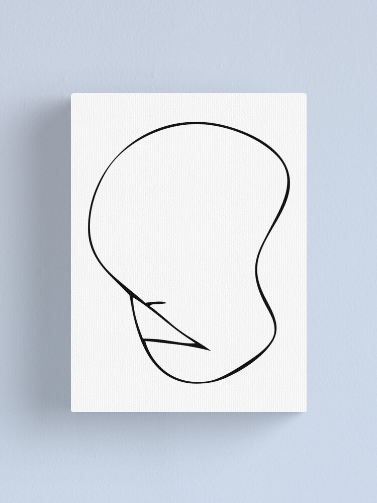 Alternate view of It's dignity, Luanne. Canvas Print