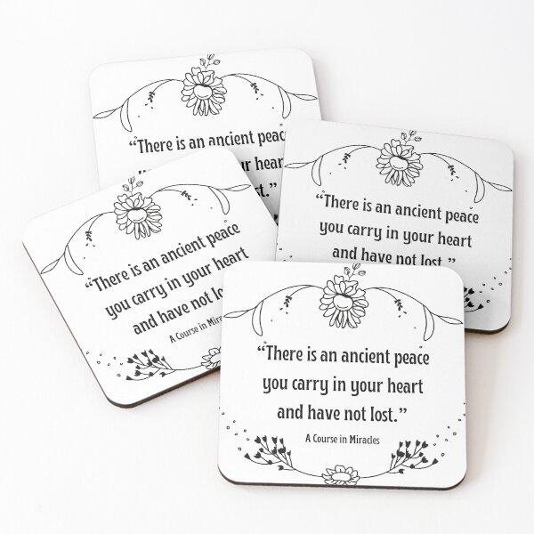 Item preview, There is an ancient peace you carry in your heart and have not lost. A Course in Miracles designed and sold by Yararo.