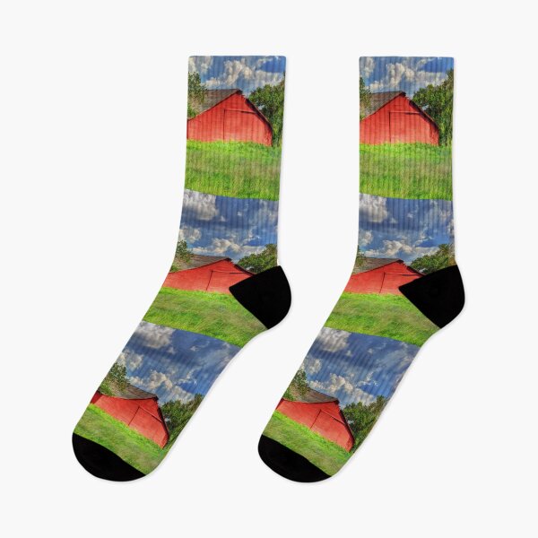 Item preview, Red Barn designed and sold by Savannah Gibbs.