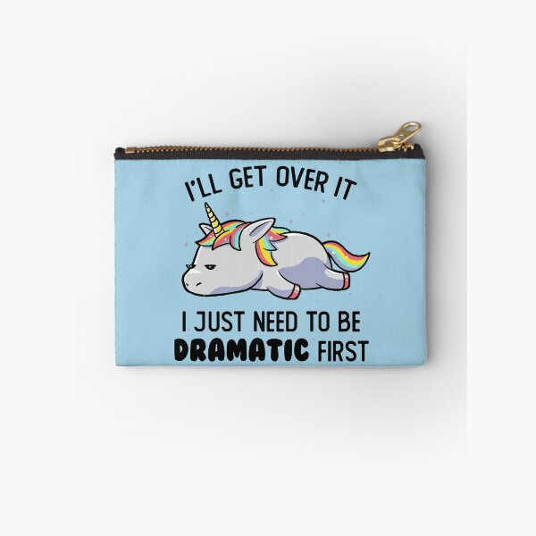 Item preview, I Just Need To Be Dramatic Lazy Unicorn Gift designed and sold by EduEly.