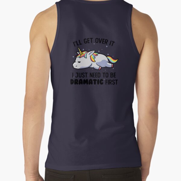 Item preview, I Just Need To Be Dramatic Lazy Unicorn Gift designed and sold by EduEly.