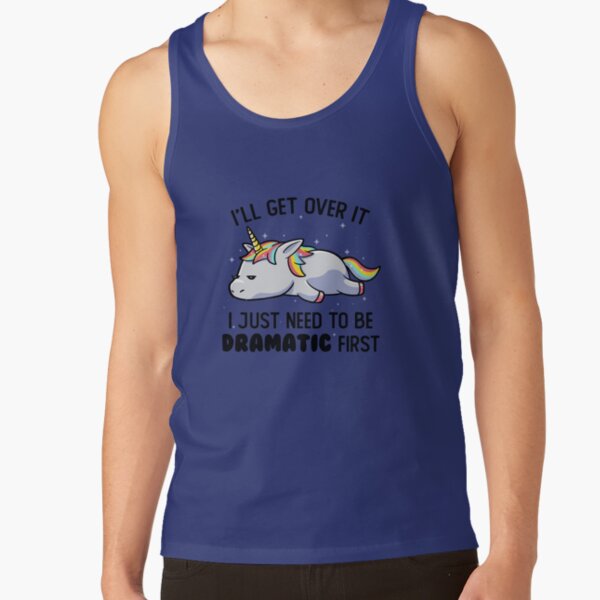 Item preview, I Just Need To Be Dramatic Lazy Unicorn Gift designed and sold by EduEly.