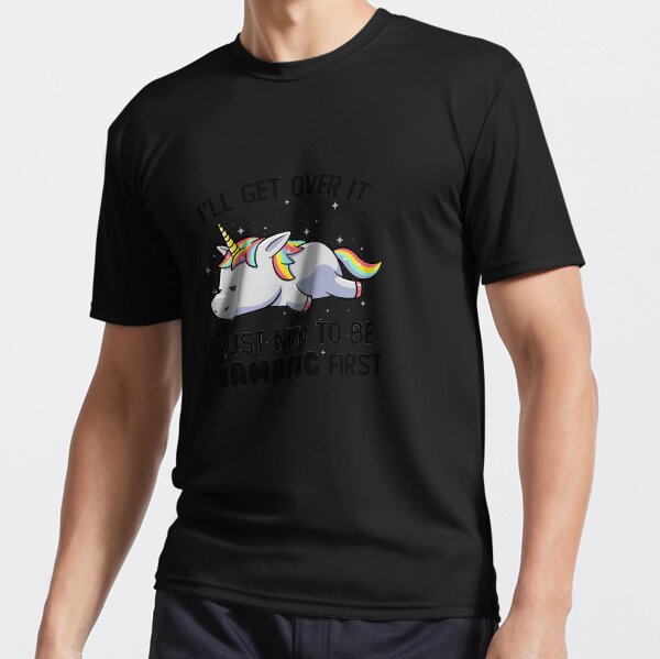 Item preview, Ich muss einfach dramatisch sein, faules Einhorn-Geschenk designed and sold by EduEly.