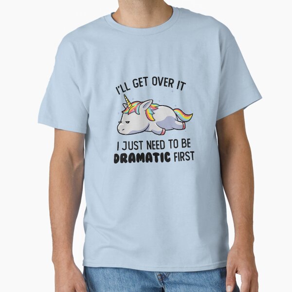 Item preview, I Just Need To Be Dramatic Lazy Unicorn Gift designed and sold by EduEly.