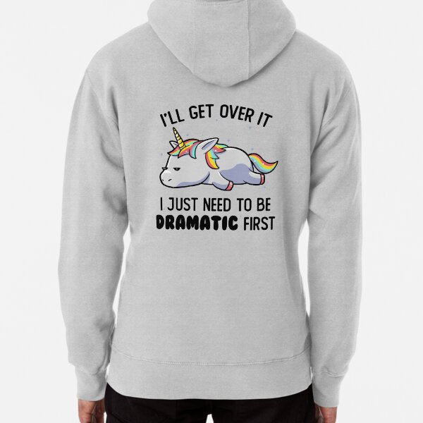 Item preview, I Just Need To Be Dramatic Lazy Unicorn Gift designed and sold by EduEly.