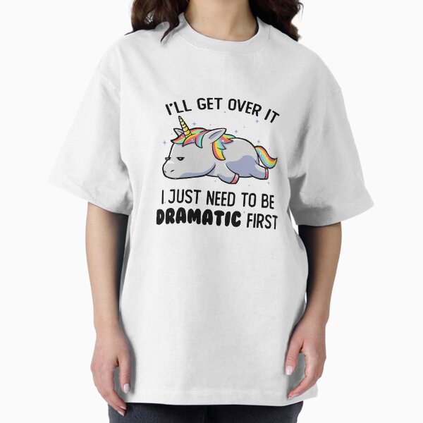 Item preview, I Just Need To Be Dramatic Lazy Unicorn Gift designed and sold by EduEly.