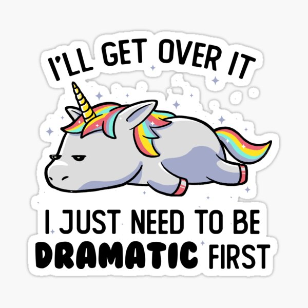 Unicorn Sticker for Sale by littlemandyart